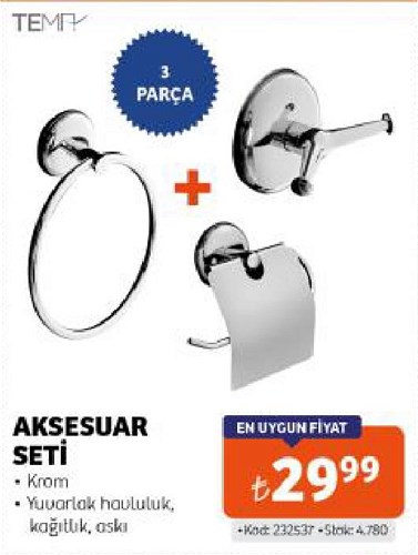 Tema Aksesuar Seti image
