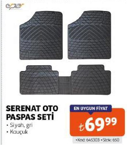 Erper Serenat Oto Paspas Seti image