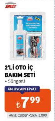 Autokit 2'li Oto İç Bakım Seti image