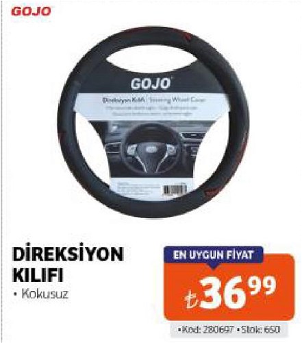 Gojo Direksiyon Kılıfı Kokusuz image