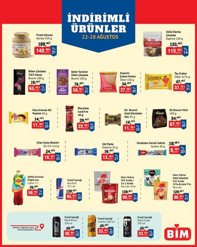22-28 Ağustos broşürü
