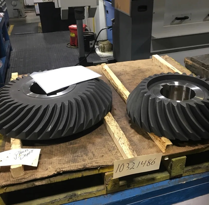 What are the best practices for conducting magnetic particle inspections on gear components to achieve accurate and reliable results?