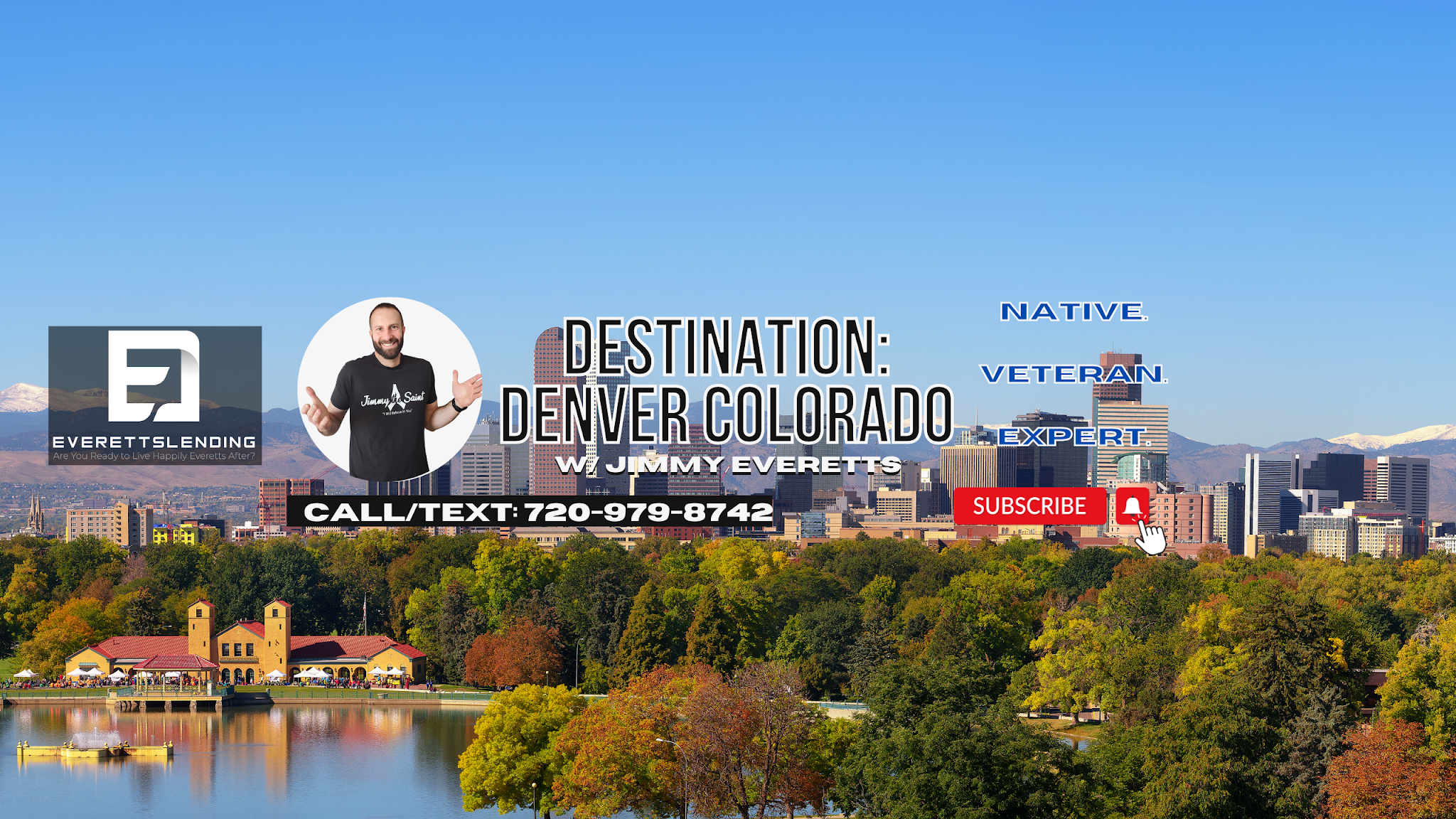 Destination: Denver Colorado YouTube banner