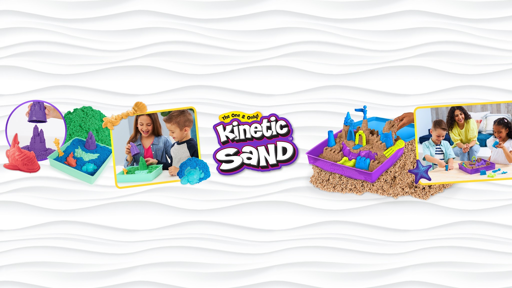 Kinetic Sand YouTube banner