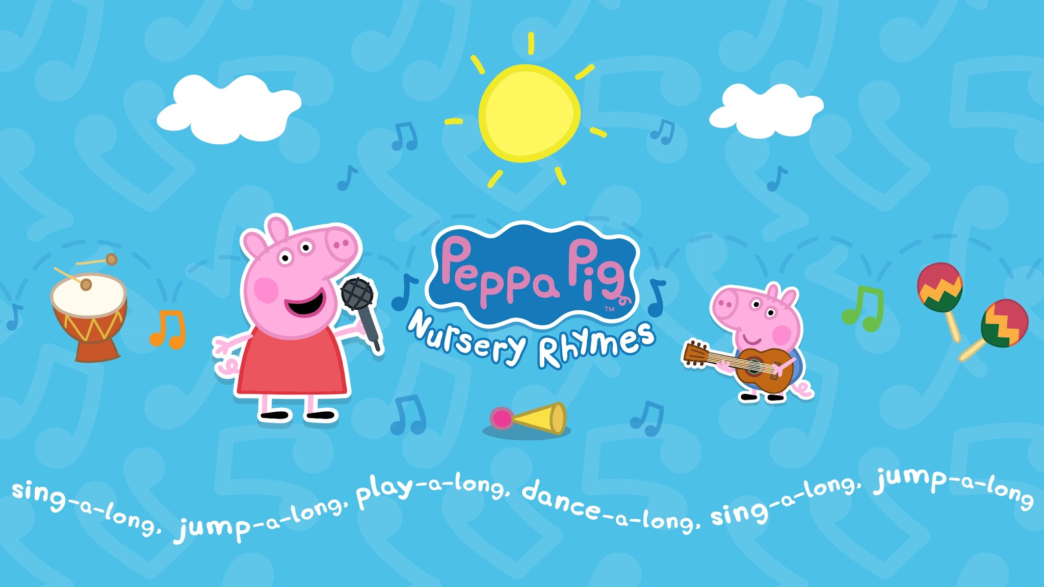 Peppa Pig - Nursery Rhymes and Kids Songs YouTube banner