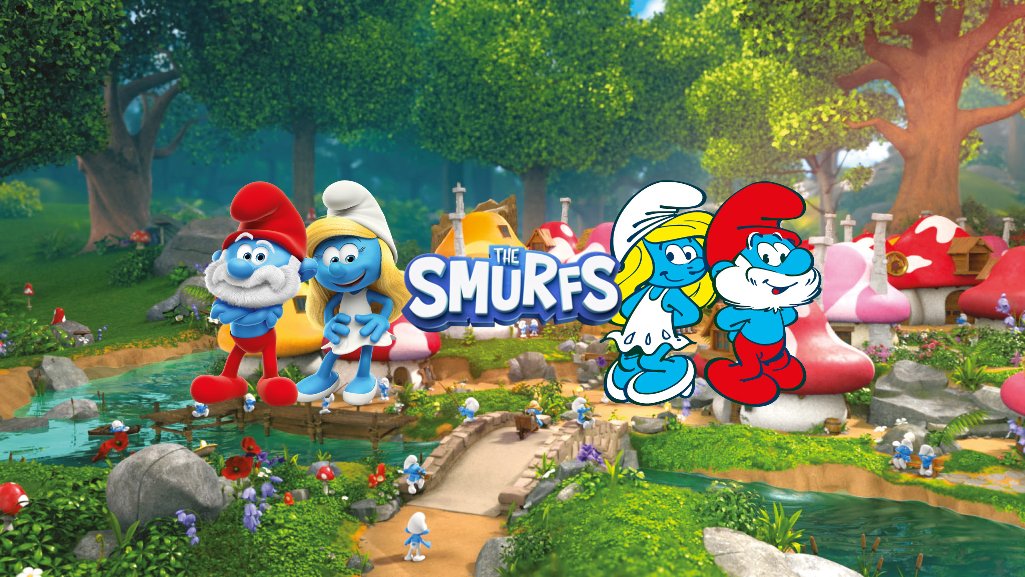 The Smurfs • Official Channel! YouTube banner