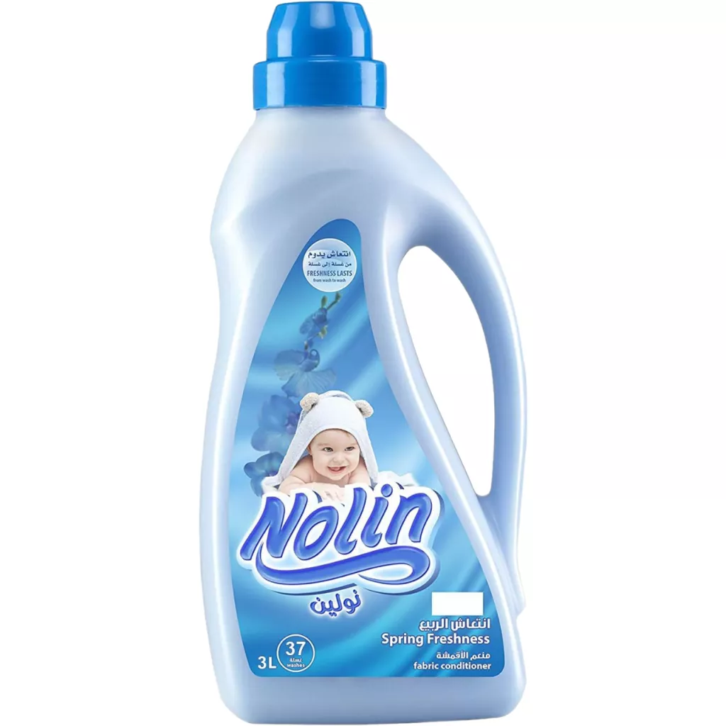 Nolin 衣物柔顺剂 蓝色香味 6 x 3L