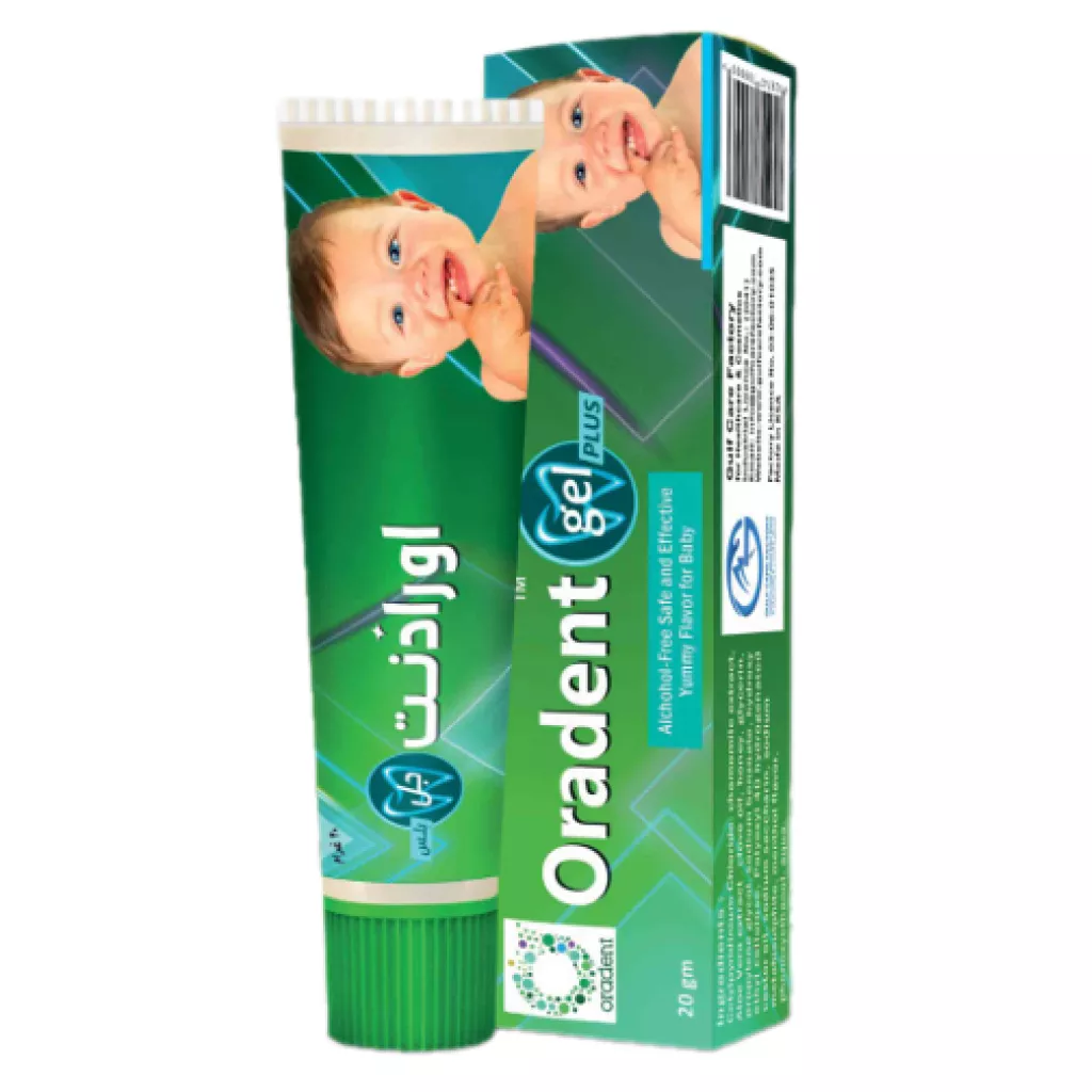 Gel calmante para encías para niños Oradent