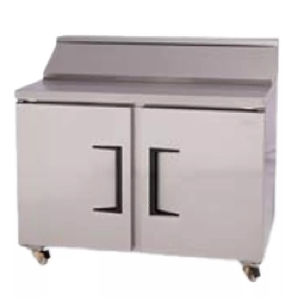 Peti sejuk penyediaan salad - 2 Pintu