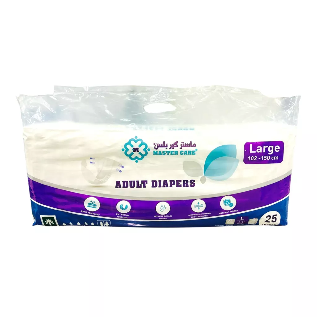 حفاضات كبار السن ماستر كير - كبير 3*25