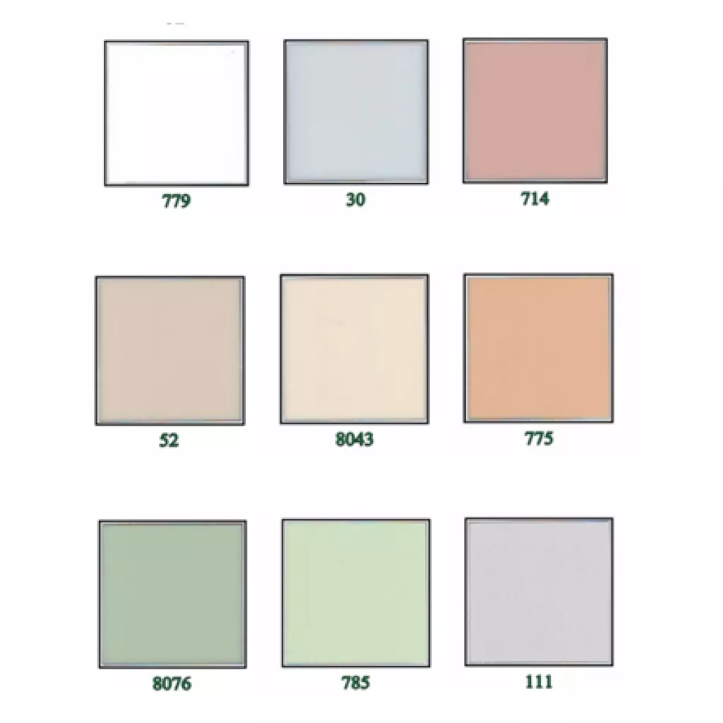Permukaan dengan pelbagai warna