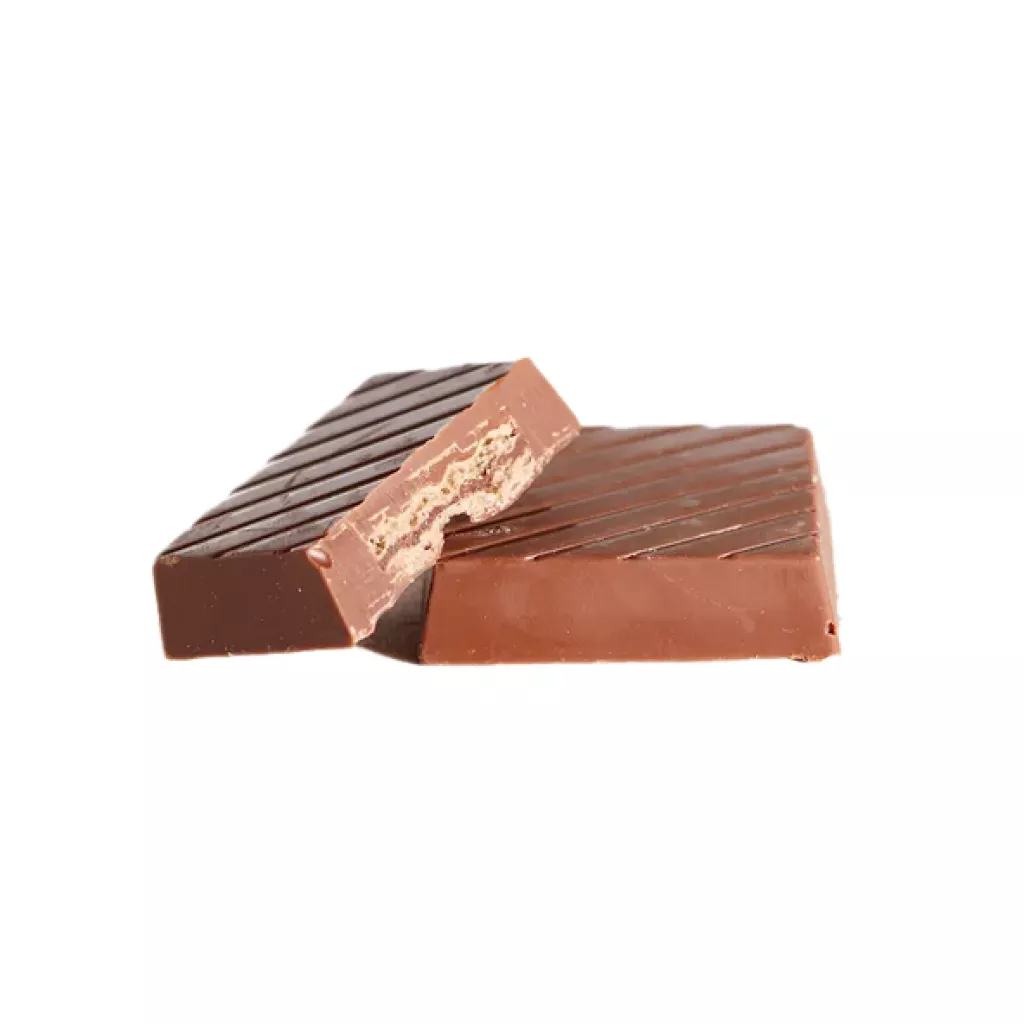 Chocolat enrobé - Gaufre