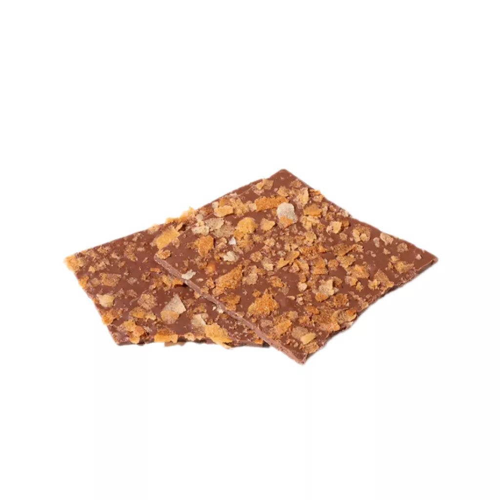 Chocolat Fuitin - morceaux découverts