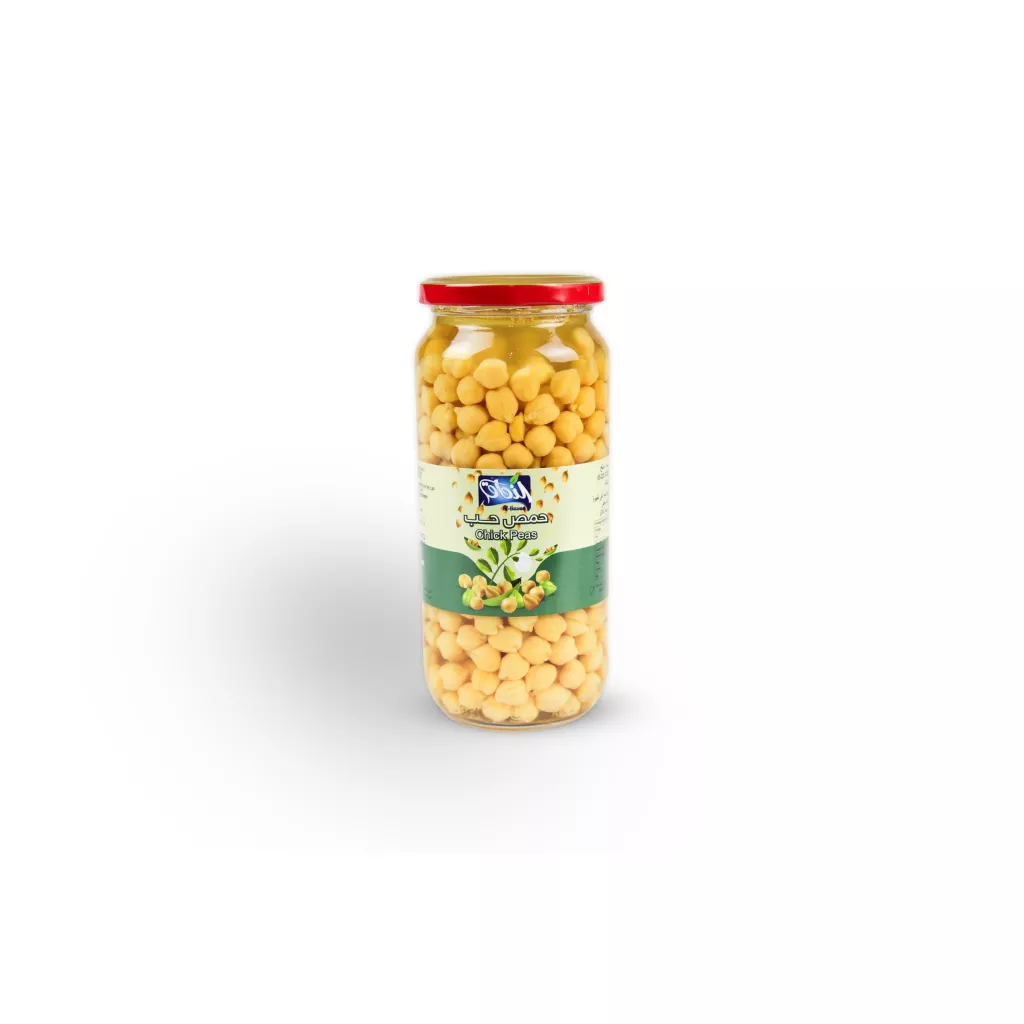 حمص حب  برطمان الذواق  - 12 × 580 جرام