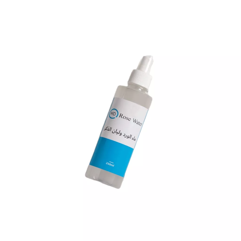 Air mawar dan resin damar