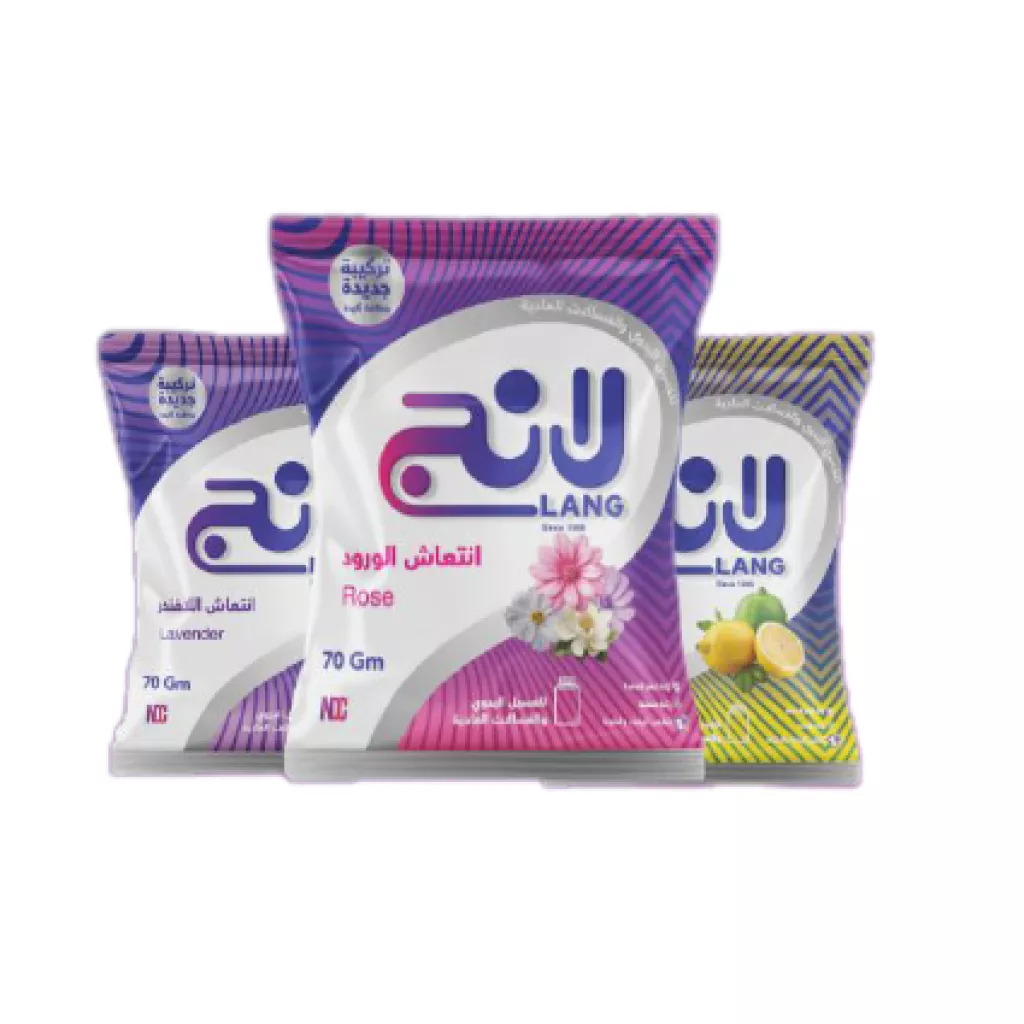 ڈٹرجنٹ پاؤڈر - ہائی فوم لانگ پاؤڈر 70 گرام (24 بیگ کا پیک)