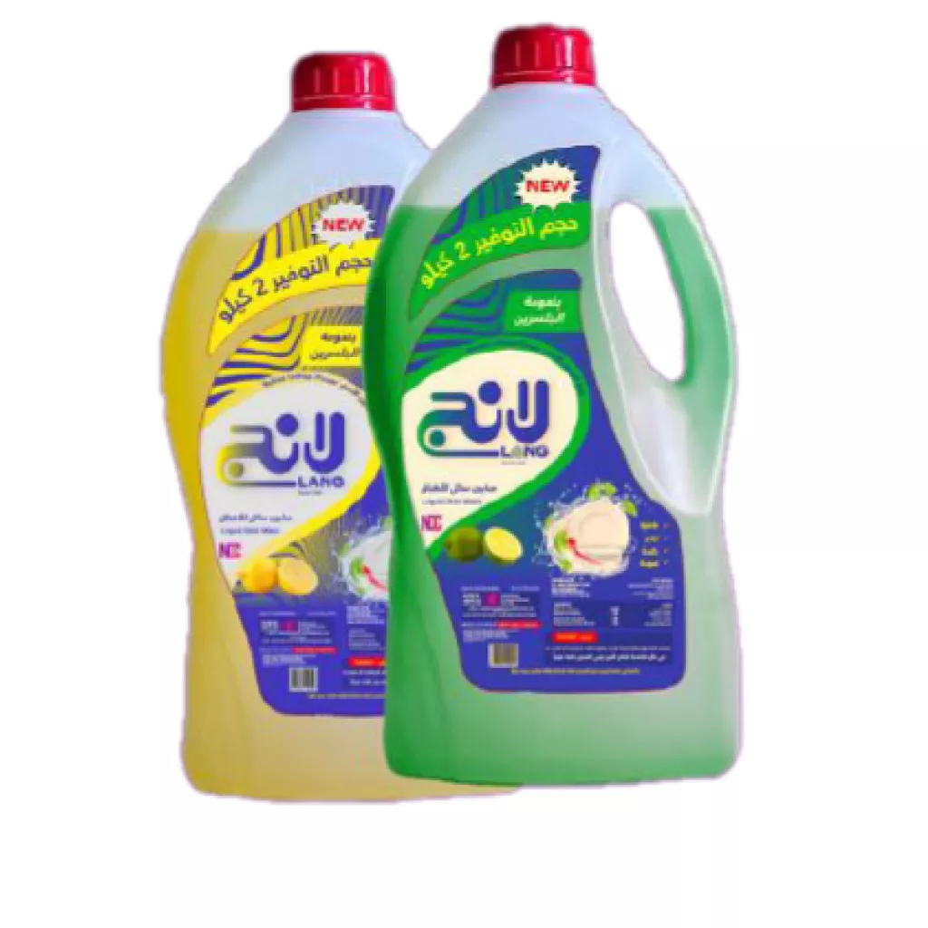 صفائی کا سائل - لینگ ڈش واشنگ مائع 2 کلوگرام (6 پیک)