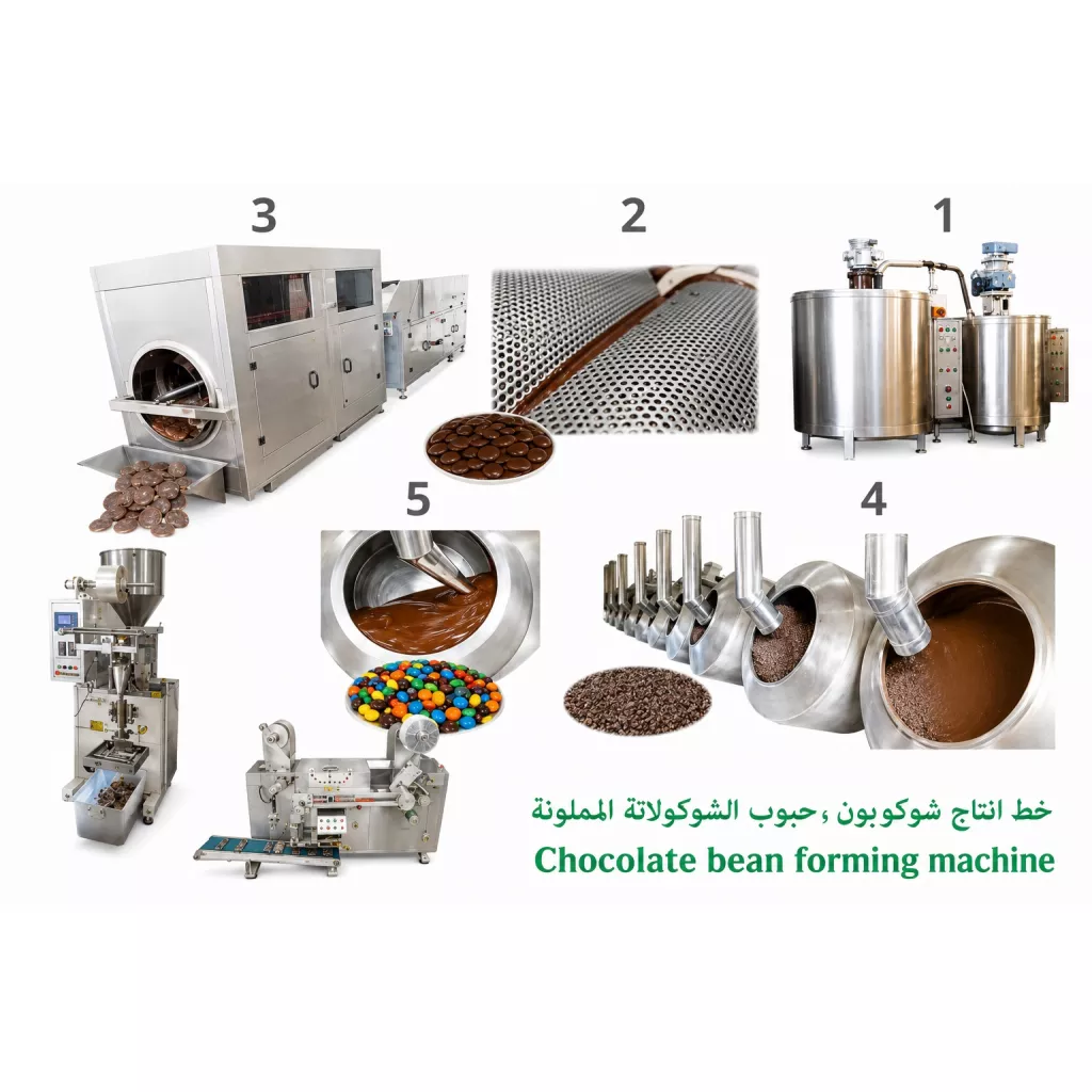 پیداوار کی لائنیں - سمارٹی چوکوبون پیداوار لائن
