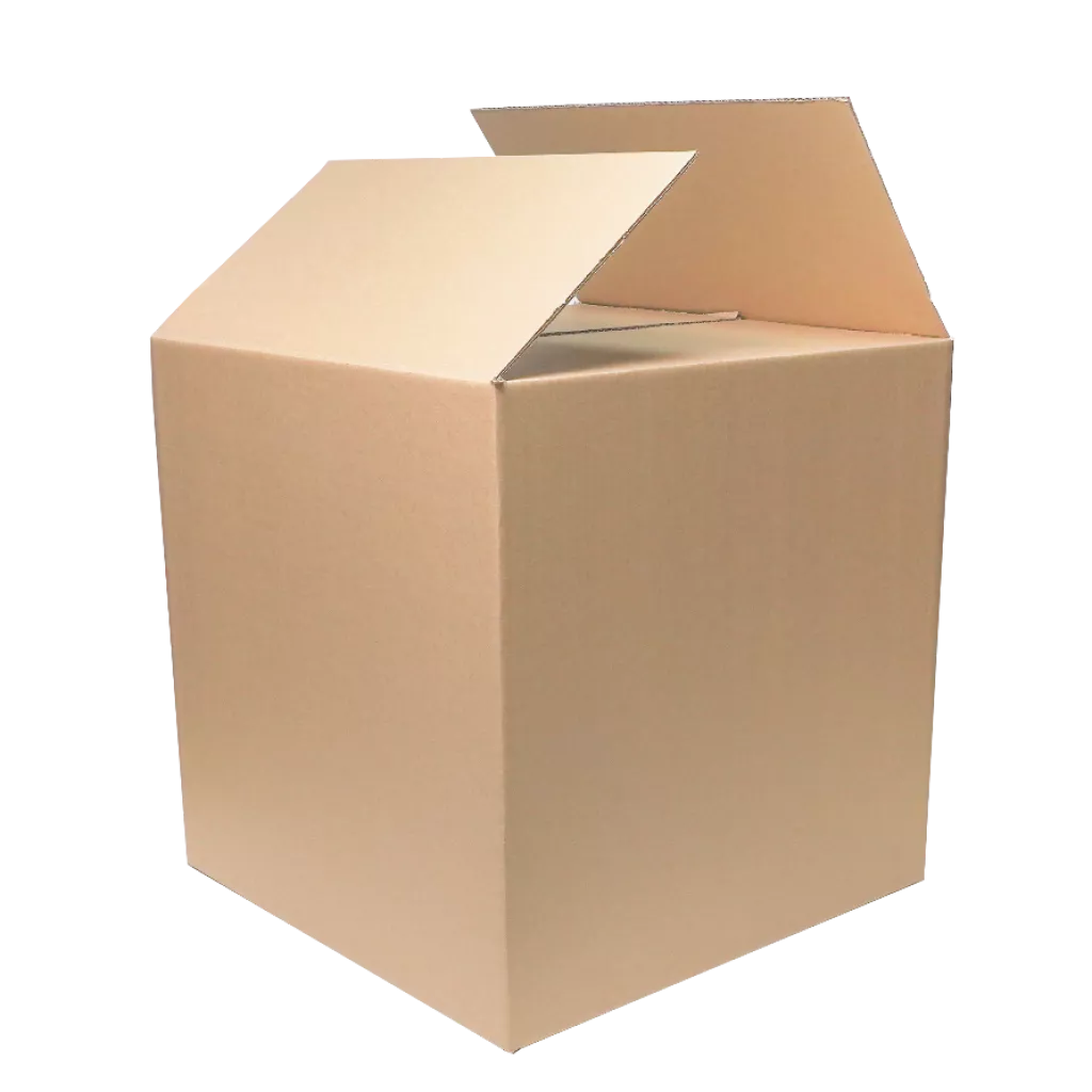 كرتون مضلع بني 60 × 60 × 60 سم