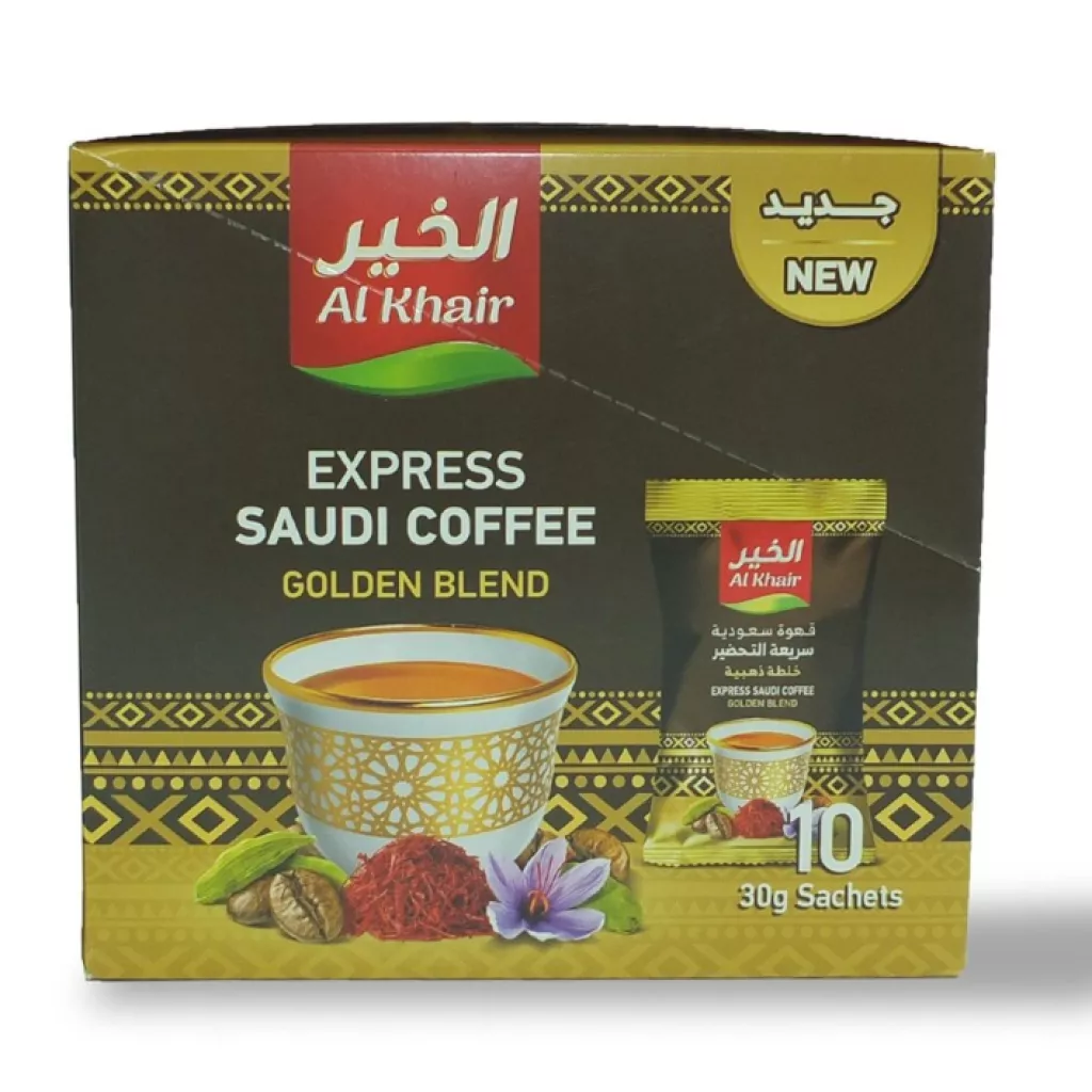 Alkhair Saudi Coffee GOLD 30g*10 Batang*4 Kotak