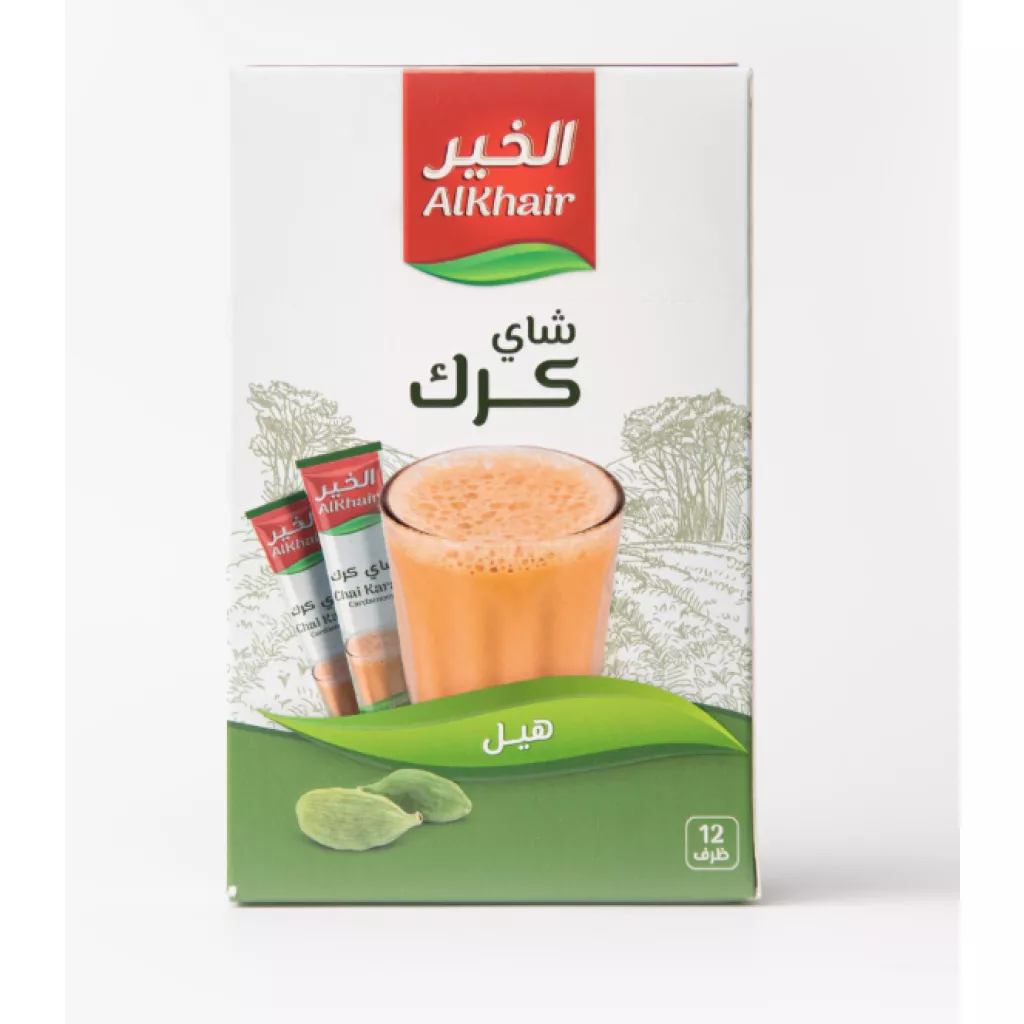 شاي كرك بالهيل 20جم*12ظرف*12بكت