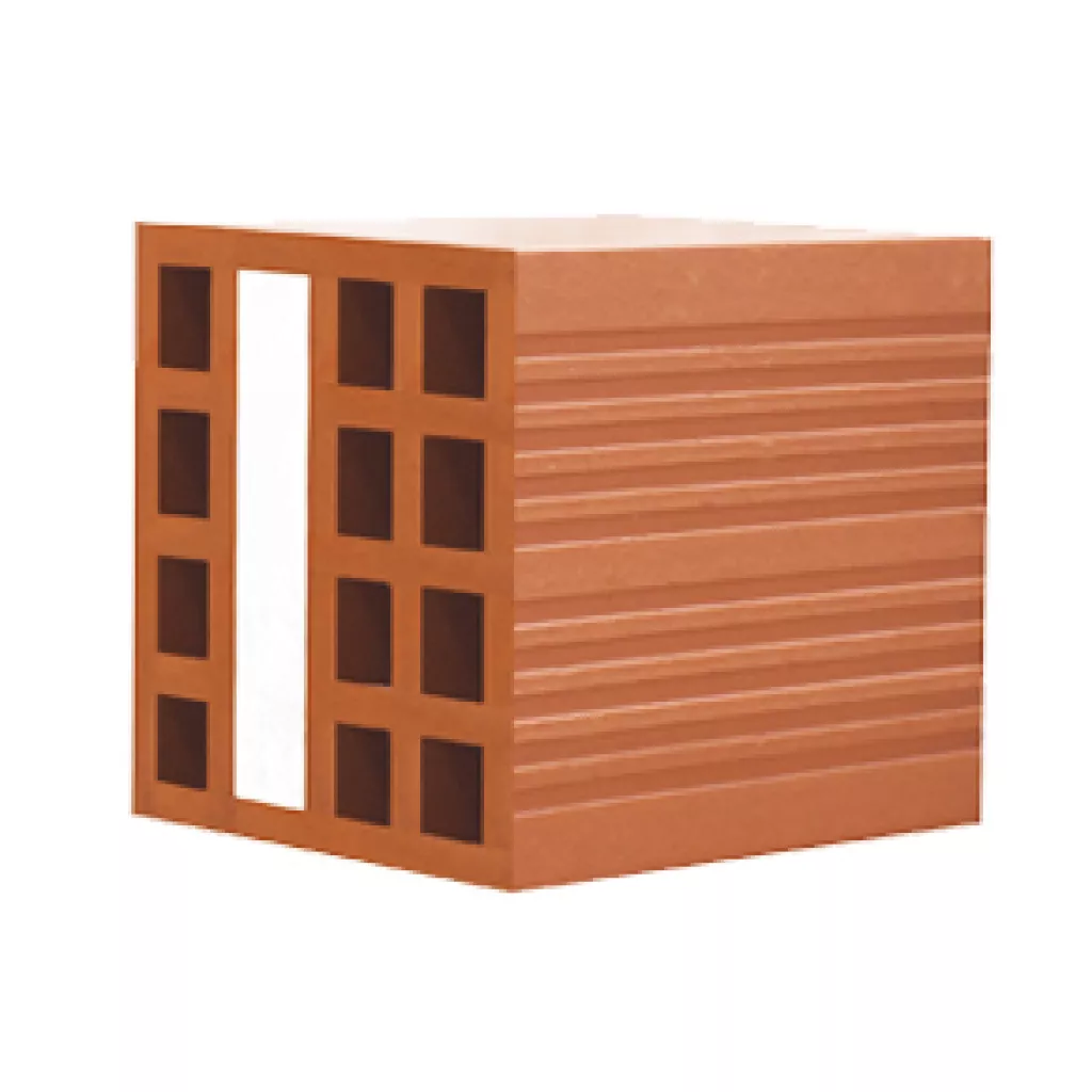 طوب مفرغ معزول 20x20x20