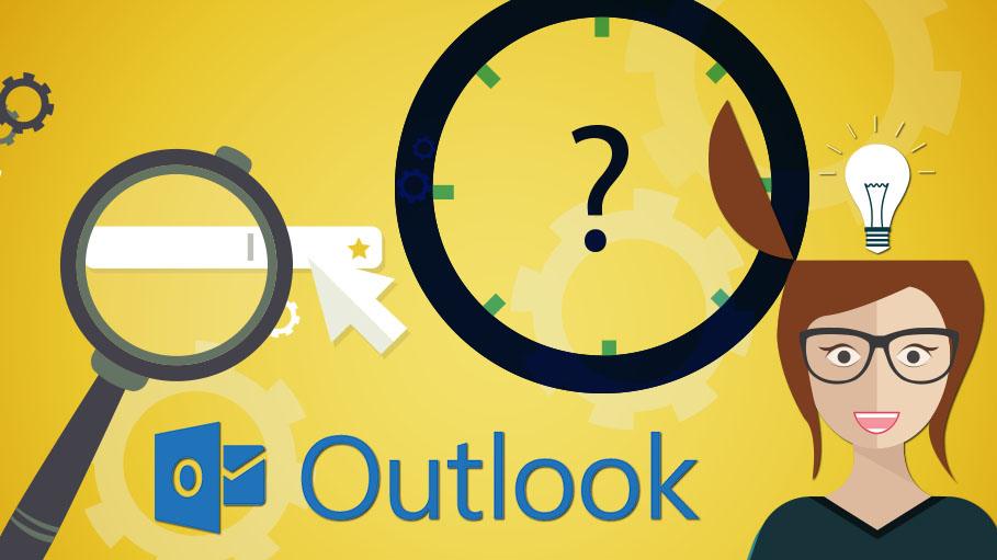 Search Option Issue and Wrong Time Stamp Issue in Outlook While Syncing with Gmail