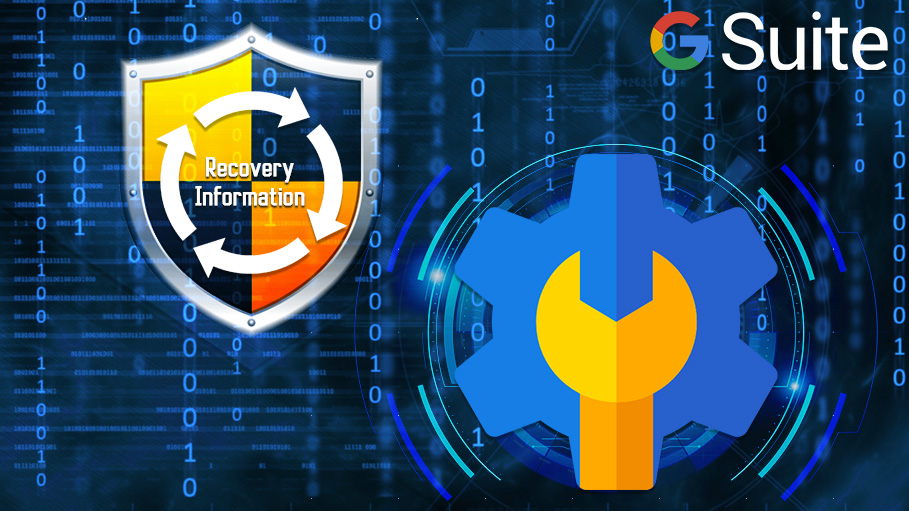 Access Recovery Information of Users from Google's Admin Console