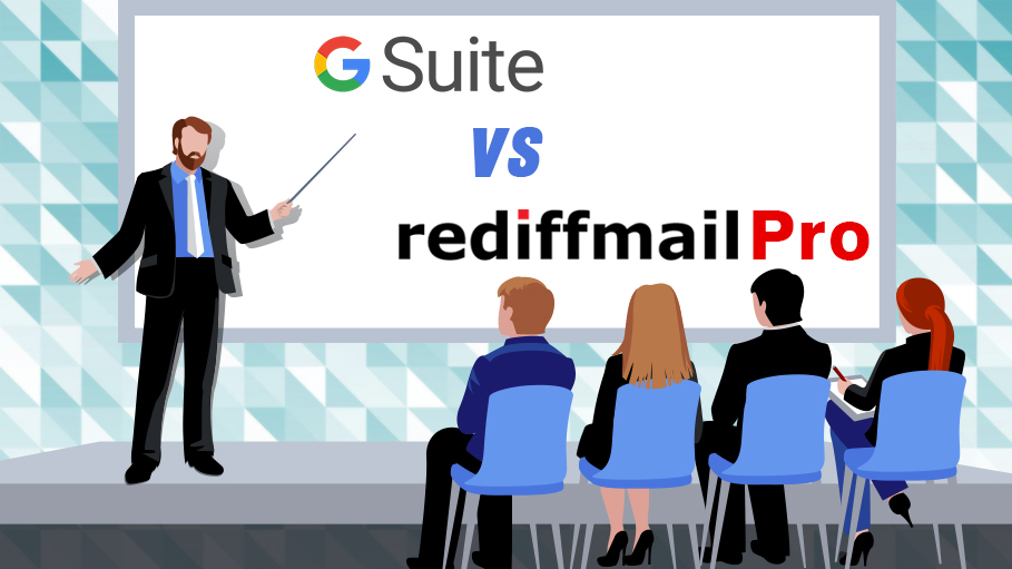G Suite VS RediffmailPro as a Mailing Solution