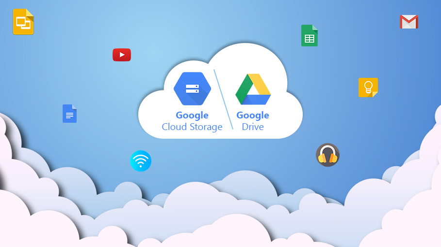 Google Drive vs. Google Cloud Storage