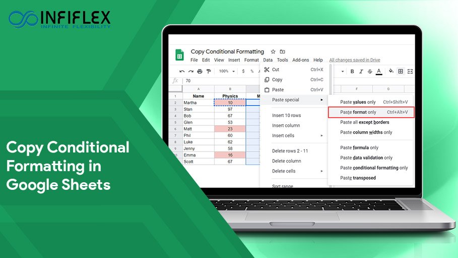 Excel Copy Conditional Formatting Down Rows