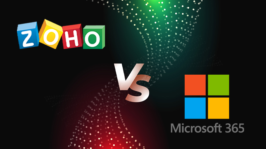 Comparison between Microsoft 365 and Zoho