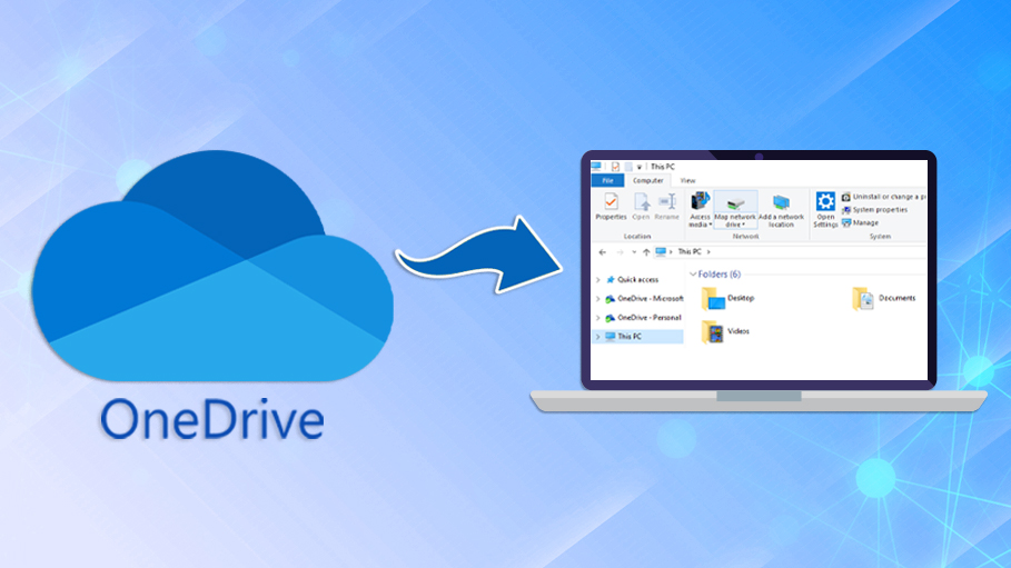 How to Map OneDrive (as Network Drive) to File Explorer