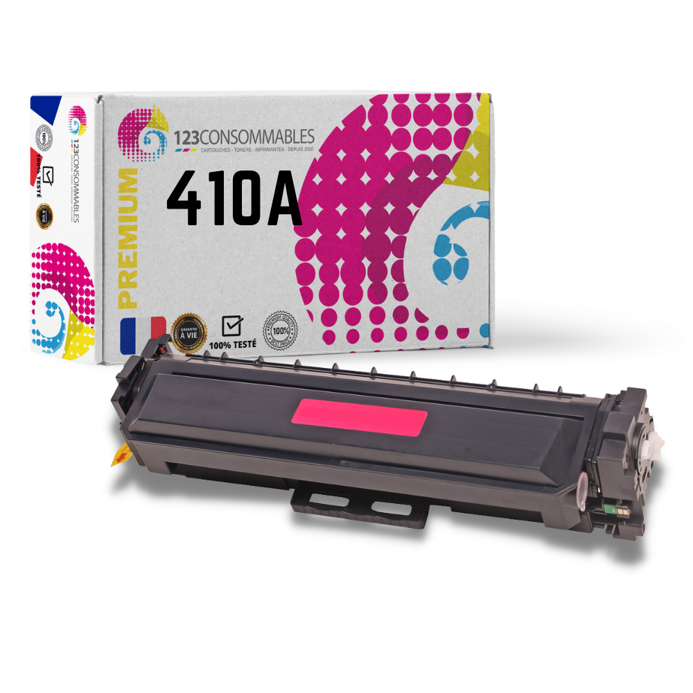 Toner compatible avec HP 410A magenta