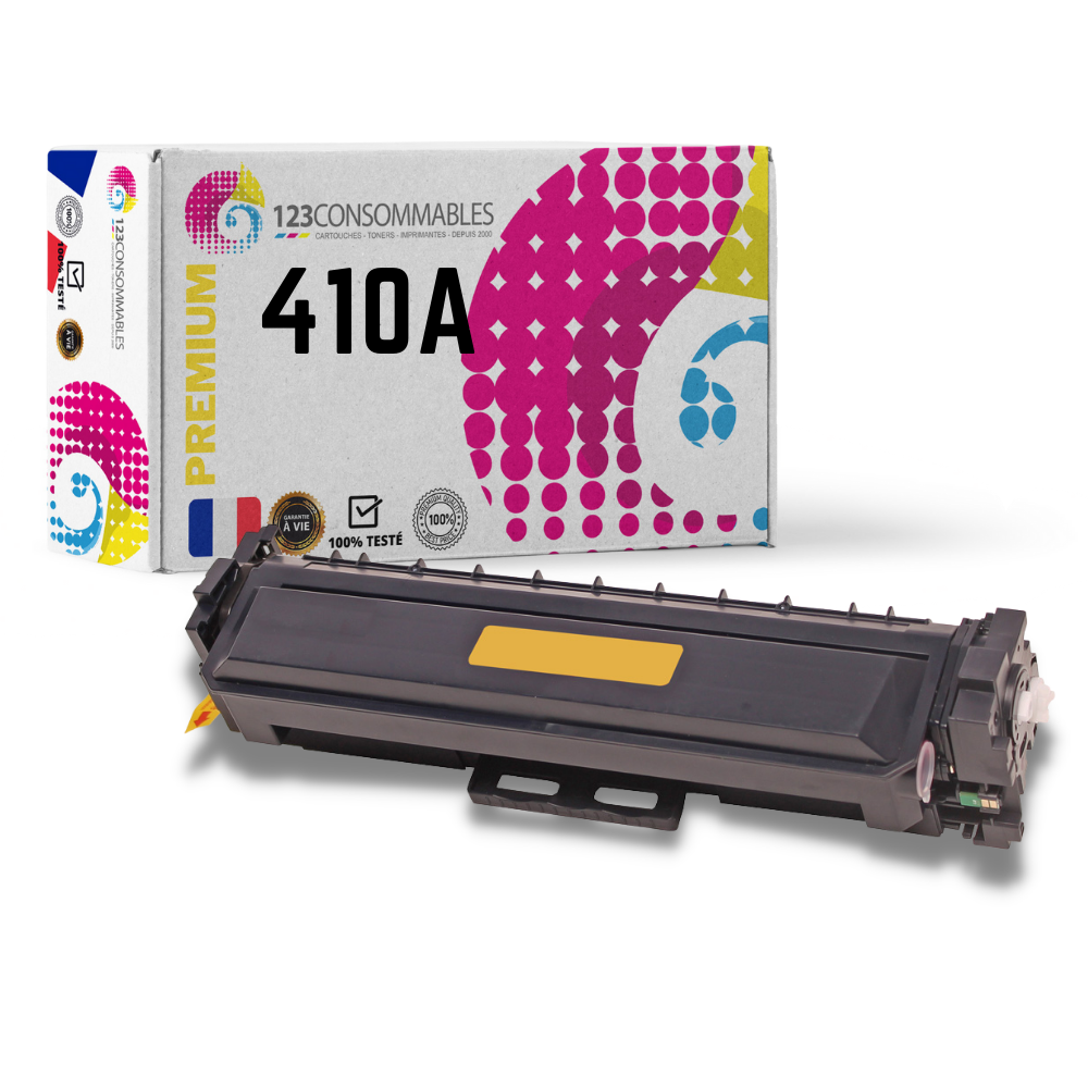 Toner compatible avec HP 410A jaune