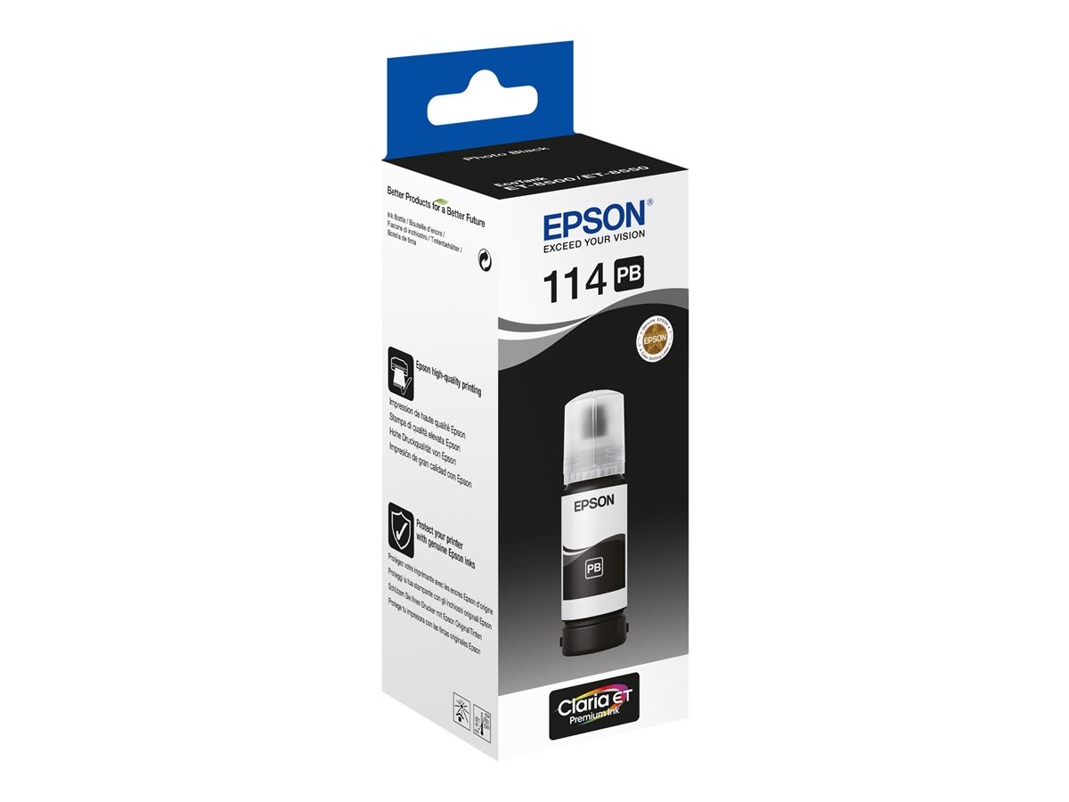 Epson cartouche encre 114 (C13T07B140) noir photo