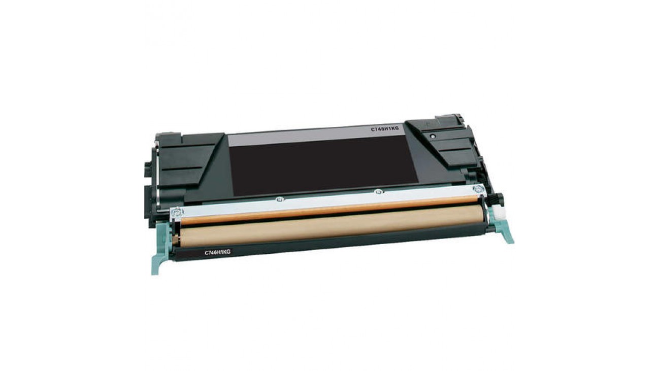 Toner compatible LEXMARK C746H1KG noir