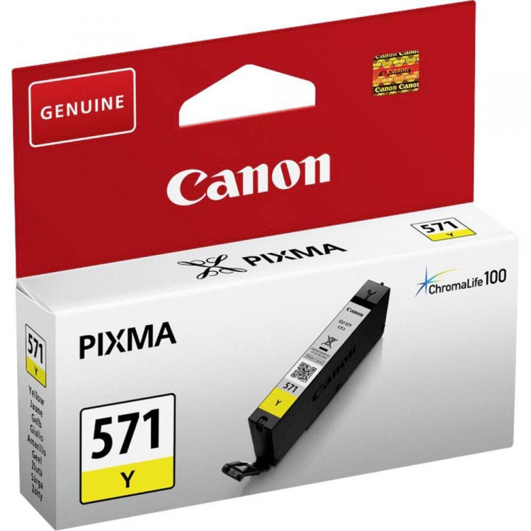 Canon cartouche encre CLI-571 Y jaune