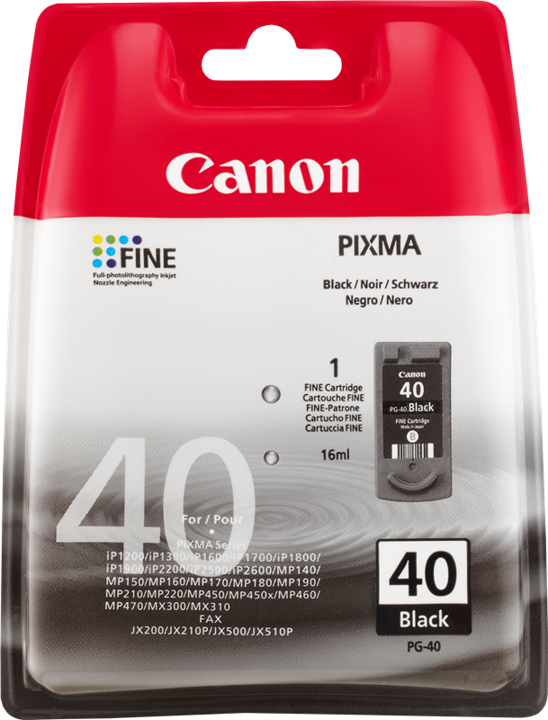 Canon cartouche encre PG-40 noir