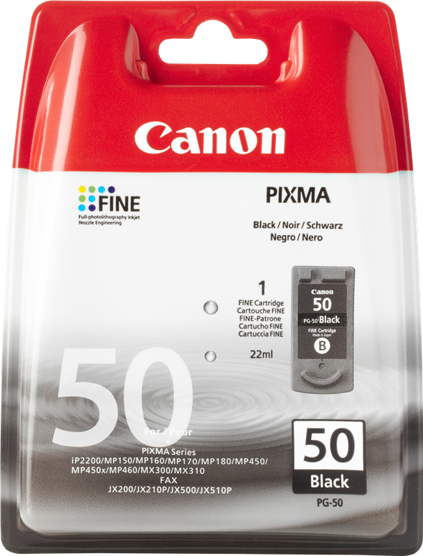 Canon cartouche encre PG-50 XL noir