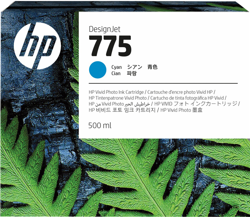 HP 775 (1XB17A) Cartouche d'encre Cyan