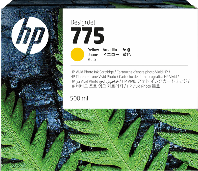 HP 775 (1XB19A) Cartouche d'encre Jaune