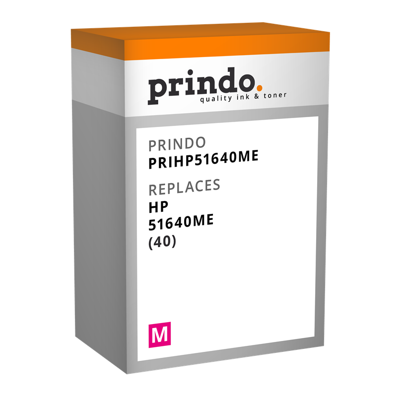 Prindo PRIHP51640ME (Basic (40)) Cartouche d'encre Magenta