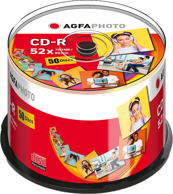 Agfa Photo CD-R 700 MB (50 pcs Cakebox)