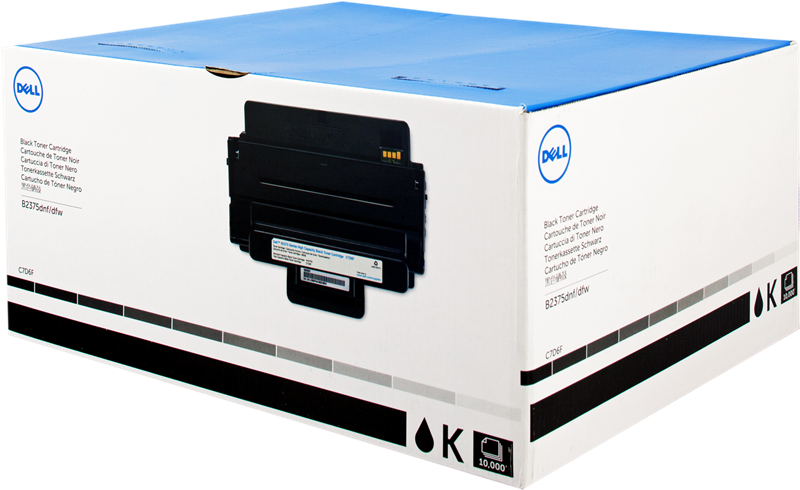 Dell 593-BBBJ (C7D6F / 8PTH4) Toner noir