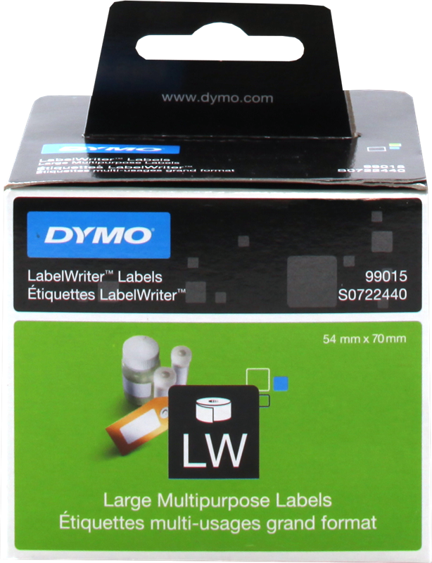 DYMO S0722440 (99015) Etiquettes multi-usages