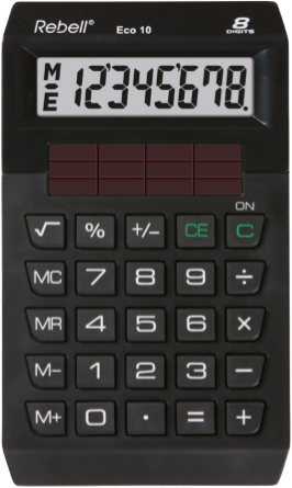 Rebell ECO-10 Calculatrice