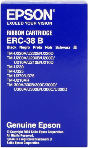 Epson ruban ERC-38B noir