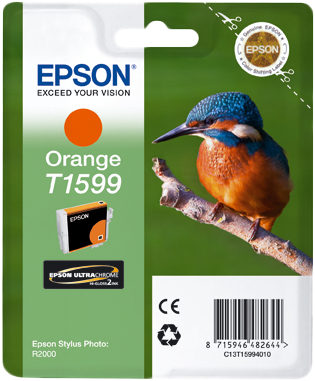 Epson cartouche encre T1599 orange (17 ml)