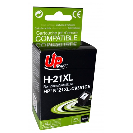 Cartouche PREMIUM compatible HP 21XLBKnoir